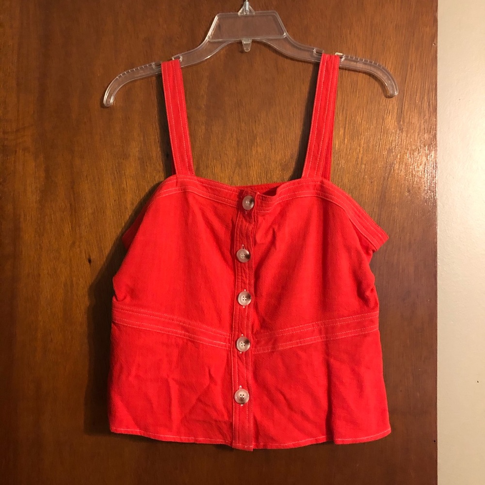 Little Red Tank Top Size Medium